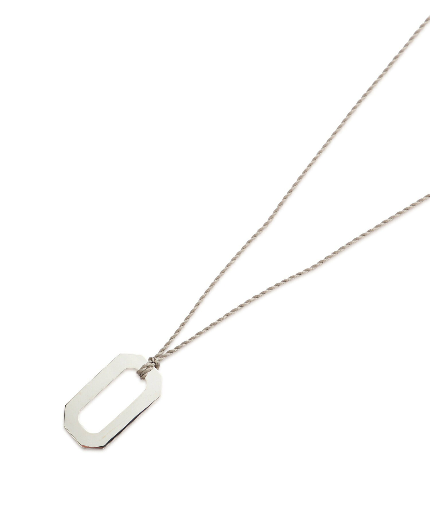 on the sunny side of the street / Small Octagonal Top necklace